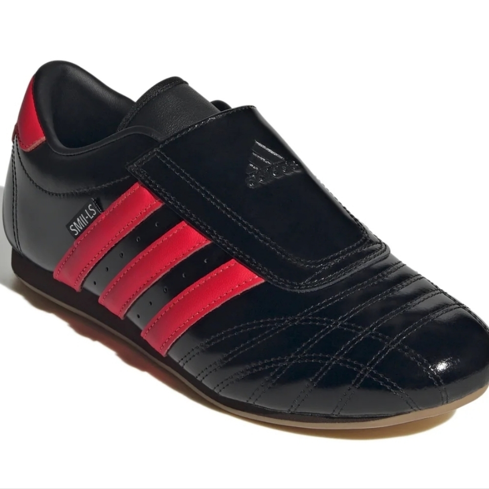 Womens Adidas Taekwondo Slip-on . Patent Leather Upper And Flex Gum Sole - Picture 10 of 10